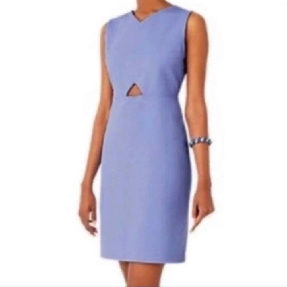 Kate Spade Saturday baby blue Cut Out evening sleeveless summer date night Dress